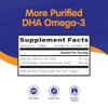 OmegaVia DHA 600 mg Omega-3 Aceite de Pescado Concentracin DHA