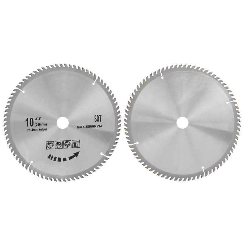 10 x 80T 254mm Circular Saw Blade Cutting Disc Woodworking