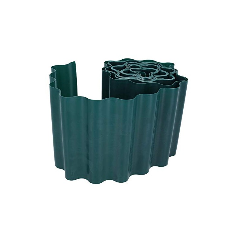 Garden Grass Lawn Border Edging Flexible Plastic Roll Path 9m