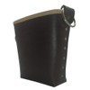 Leather Gold 3875-CHOC Bolt Bag with 2 Spud Wrench Holders,
