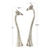 Deco 79 Aluminum Metal Giraffe Decorative Sculpture Tall Home Decor