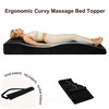 Givanlee Lash Bed Topper,Ergonomic Massage Table Pad,Foldable,23.6"W *70"L