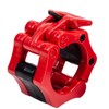 2PCS 50mm Barbell Clamp Collar Clip Olympic Weightlifting Lift Spring
