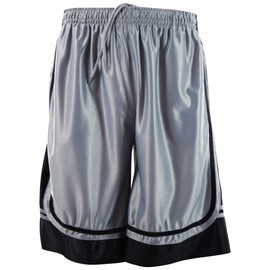 ChoiceApparel Mens Two Tone Training/Basketball Shorts with Pockets (S up to 4XL) (2XL, Grey)