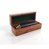 Old Modern Handicrafts ND024 Handheld Telescope with Leather in Wood
