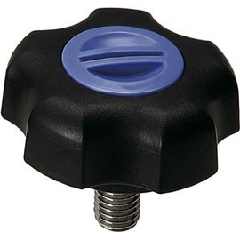 三星産業貿易 三星 フィットノブ M10 本体/黒 キャップ/黒 (5個入り) FITKM10BK5P