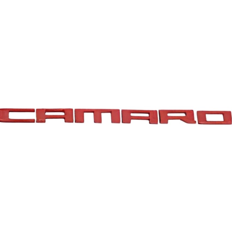 Camaro ZL1 Badge Emblem 2-PC Red - Set of 2