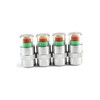 ULTECHNOVO 8pcs Tire Pressure Monitor Caps Sensor Indicator Valve Stem