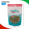 Christmas Blend Nonpareils - 4 oz Resealable Candy Bag -