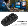 Mini Keypad 6 Keys 1 Knob Red Switch Mechanical Plug