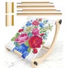 Adjustable Embroidery Hoop Table Stand Holder Needlepoint Stretcher Bars Scroll