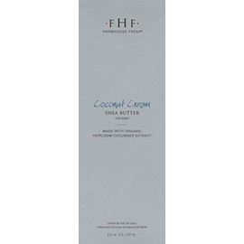 FarmHouse Fresh Coconut Cream Shea Butter for Body, Coconut Cream, 8 fl. oz.