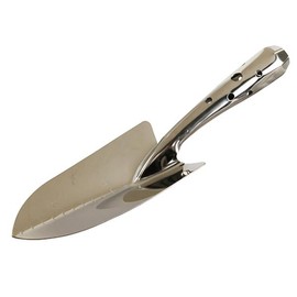SENKICHI All Stainless Steel Shovel, Rust-Resistant, Approximately 290mm, Wide
