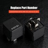 50732 04727370AA 4Pcs 12VDC Automotive Relay 5Pins