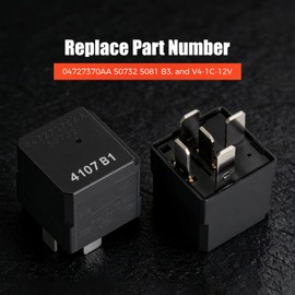 50732 04727370AA 4Pcs 12VDC Automotive Relay 5Pins