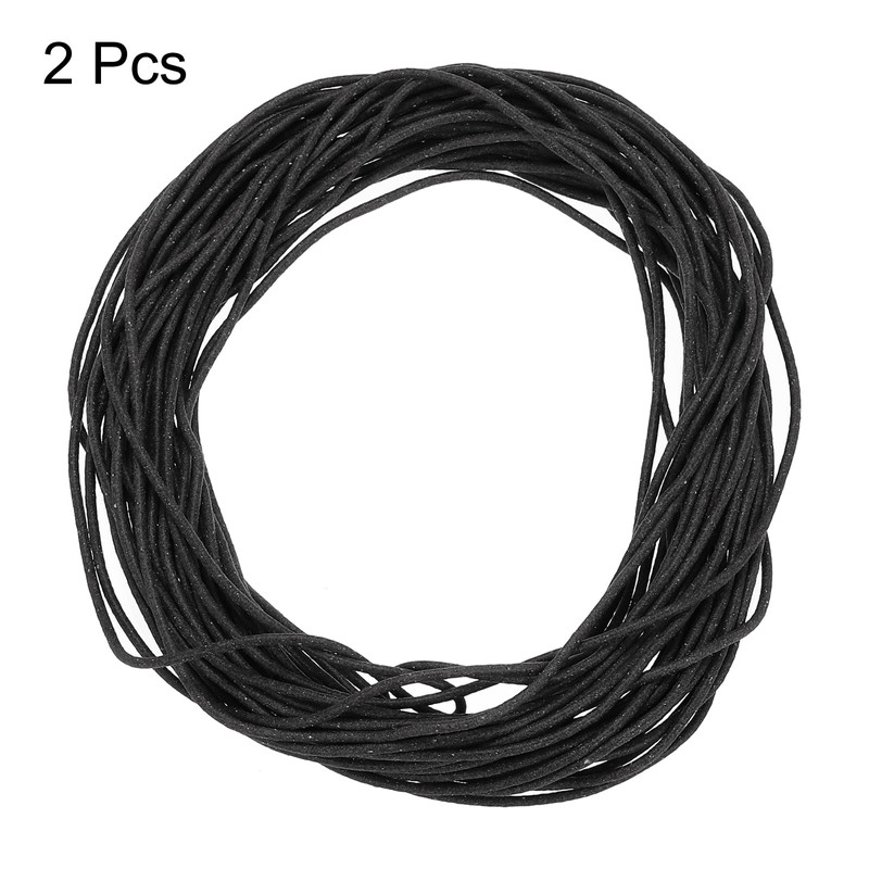 uxcell 2 Pcs Silicone Foam Seal Weather Strip 1.5 mm