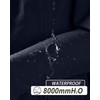 33,000ft Women's Softshell Long Jacket with Hood Fleece Lined Windproof
