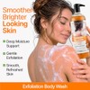 Lingtoolator s Turmeric Collagen Exfoliating Body Wash, 33 oz, Brightening