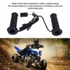 Jiawu Motorcycle Heated Grips, 1 Pair ATV Handlebar Grip Thumb
