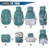 ZOMAKE Ultra Lightweight Packable Backpack 25L, Foldable Hiking Backpacks Water