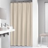 Sealskin Granada Shower Curtain, PEVA, Beige, 180 x 200 cm