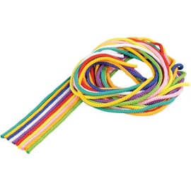 Skipping Ropes, Length 3 m, Set of 10 in Practical Mesh Bag Wiemann Lehrmittel