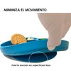 Bberizos|Plato de Silicon Antideslizante para Alimentación Complementaria Cuchara Flexible Mordedera