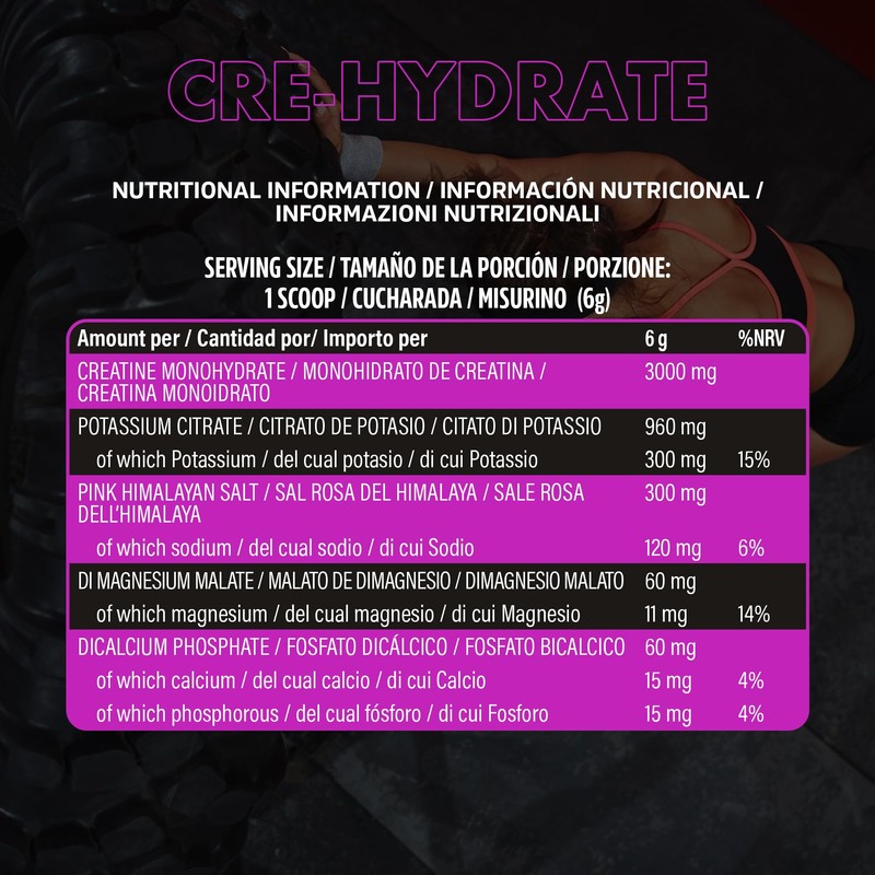 NXT Cre-Hydrate (180g, Apple and Blackcurrant)