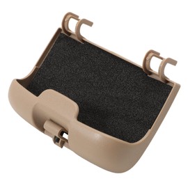 Werruibon 2C3Z-7811586-BAA Overhead Console Sunglasses Holder Box Tan Storage Bin Fits 2002-2007 F250 F350 F450 Super Duty Without Sunroof #2C3Z-7811586-BAB 2C3Z-7811586-BAC