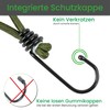 CargoVA® – 20 Bungees with Hooks and Practical Bag –
