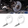 2PCS Motorcycle Brake Bleeding Kit, Universal Hydraulic Brake Bleeder Hose,