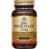 Solgar Zinc Picolinate 22mg - Immune Defenses - Highly Absorbable Zinc - Key Nutrient - Dietary Supplement - Bottle of 100 Tablets