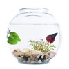 URATOT 4 Pack Betta Fish Leaf Pad Simulating The Natural