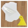 4"×6" Transparent Windshield Sticker Applicator, Waterproof Car Window Sticker for