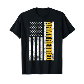 Army Retired Gift Military U.S. Army Retirement T-Shirt T-Shirt