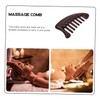 Baluue Sandalwood Massage Comb Wide Tooth Hairdressing Tool for Scalp
