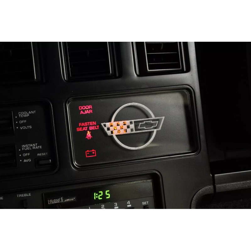 Silvey Solutions BUNDLE! C4 Corvette Information Center Cover Plate/ Console