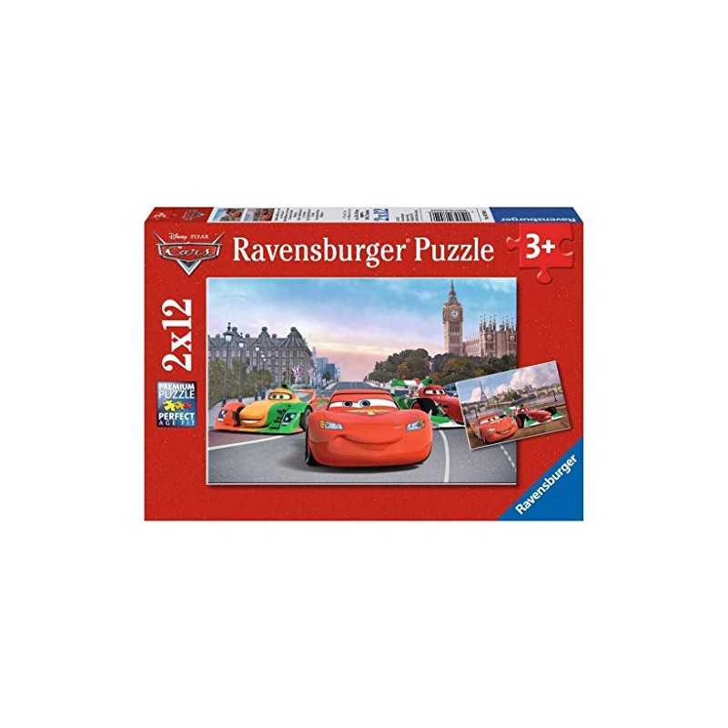 Ravensburger 07554 Puzzle Cars 2x 12 Pieces