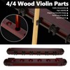 Wooden Billiard Pool Cue Rack Wall Mounted Rack Stick Holder