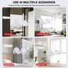 Retractable Clothesline Telescopic Indoor Outdoor Wall Mounted Clothes Dryer Line