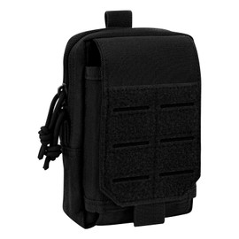AIKATE Tactical Molle EDC Pouch, Small Utility Cellphone Pouches Holder, Tactical Molle Military Waist Belt Bag, Gun Waist Belt Bag Tool Storage Pouch for Outdoor Sports, Travel, Hunting, and Fishing