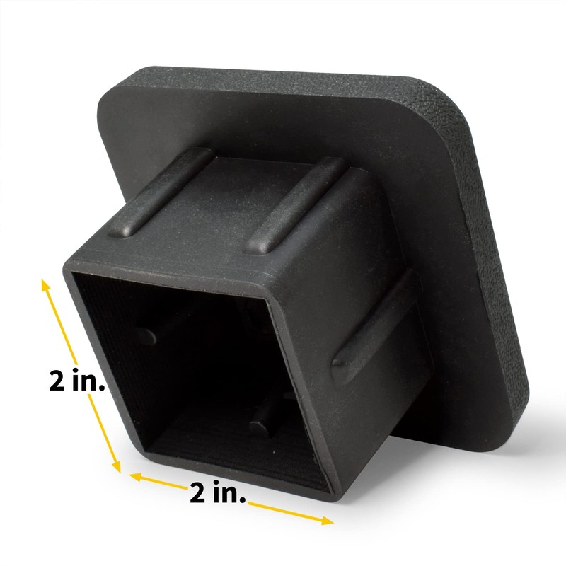iPick Image for Dodge Black Rubber Heavy-Duty 2" Trailer Tow