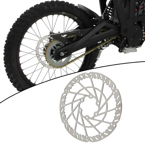 CHANGCHENG Talaria Rear Brake Disc Motorcycle Rear Rotor Brakes Steel Electric Dirt Bike Brake Rotor for Talaria Sting X3 MX3