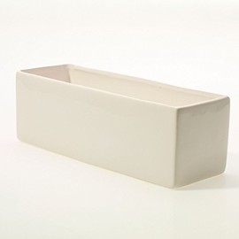 Urban Planter 12"X4"X4" (Matte White)