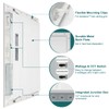 kadision 2x2 LED Flat Panel Light, 50W/45W/40W/30W/25W Adjustable, 5000K/4000K/3500K Selectable,