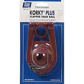 Korky 2001BP Plus Universal Flapper (Quantity 12) by Lavelle Industries Inc
