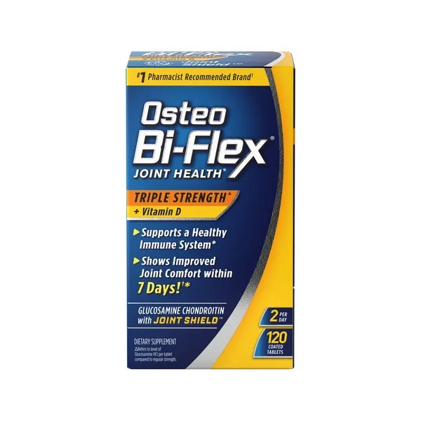 Suplemento em comprimidos Osteo Bi-Flex Triple Strength con vitamina D