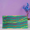 Handmade Ethnic Fabric Pouch – Multicolor Printed Reusable Holder with