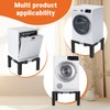 Nefish Steel Laundry Pedestal Height 12" Heavy Duty Washing Machine