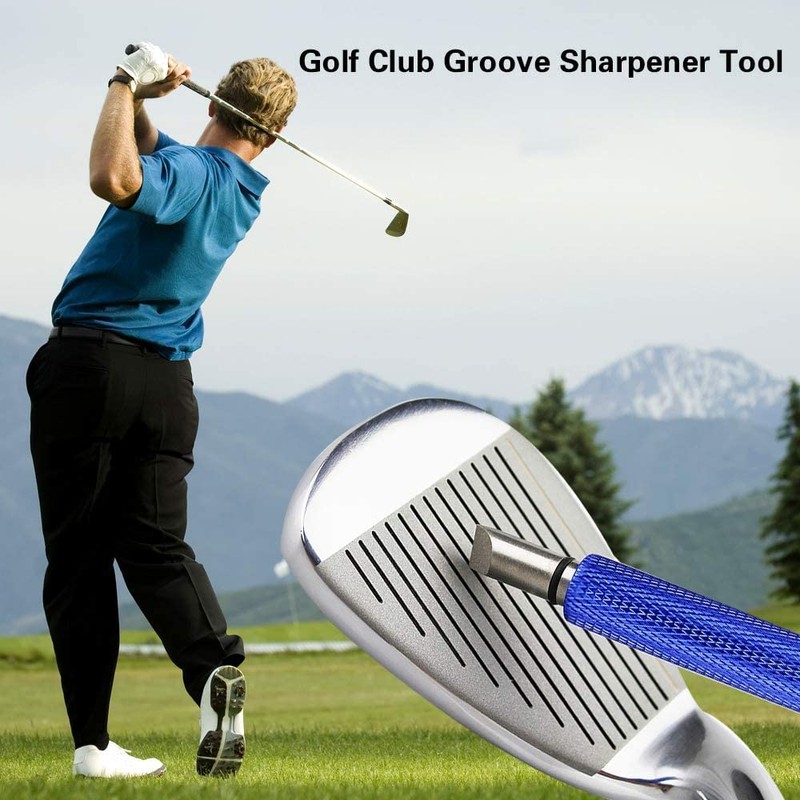 2Pcs Groove Sharpener,Golf Groove Sharpener,for Golf Club,Suitable for U &